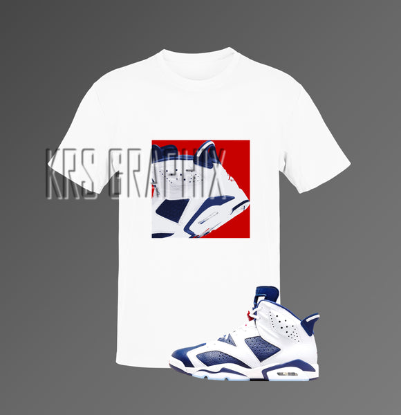 T-Shirt To Match Jordan 6 Olympic - Classic