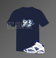 T-Shirt To Match Jordan 6 Olympic - Jagged 23