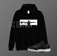 Hoodie To Match Jordan 11 Space Jam Low - Wings Of The Goat