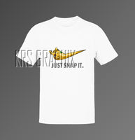 Infinity Gauntlet Swoosh T-Shirt - Just Snap It