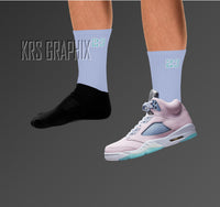 Socks Match Jordan 5 Easter - Easter 5s Socks