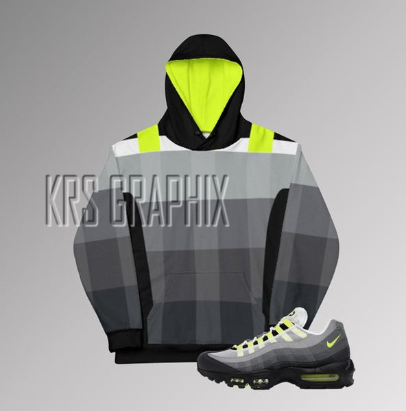 Air Max 95 Retro 'Neon' Inspired All Over Print Hoodie – KRS Graphix