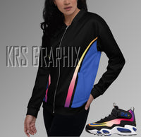Bomber Jacket To Match Air Max Griffey Los Angeles 1 - Air Max Griffey Los Angeles Bomber Jacket