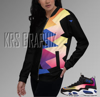 Bomber Jacket To Match Air Max Griffey Los Angeles 1 - Air Max Griffey Los Angeles Bomber Jacket