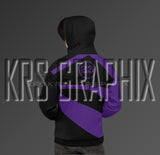 Court Purple 13 All Over Print Hoodie