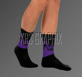 Court Purple 13 Socks