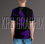 Court Purple 13 All Over Print T-Shirt