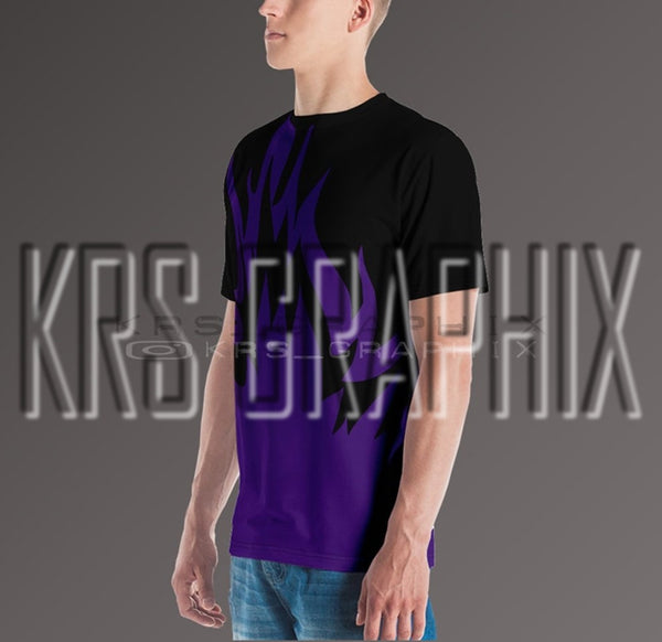 Court Purple 13 All Over Print T-Shirt