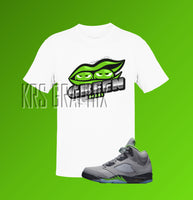 T-Shirt To Match Jordan 5 Green Bean - Green Beans
