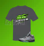 T-Shirt To Match Jordan 5 Green Bean - Green Beans