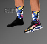 Socks to Match Air Max Griffey 1 Los Angeles - Air Max Griffey Socks