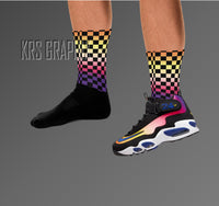 Socks to Match Air Max Griffey 1 Los Angeles - Air Max Griffey Socks