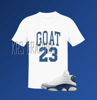 Shirt To Match Jordan French Blue 13s Retro