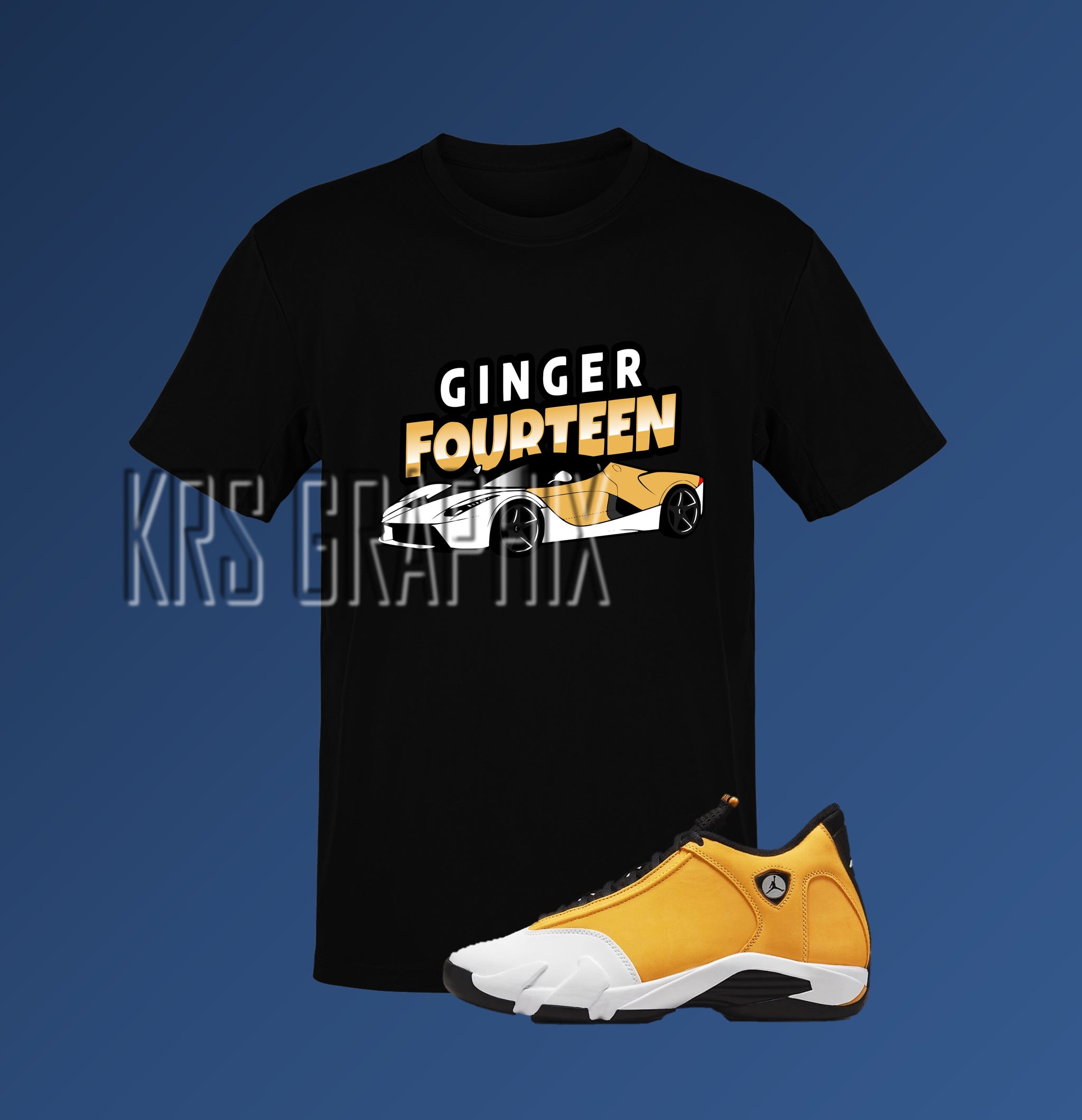 shirts to match jordan 14 yellow ferrari