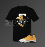 Shirt to Match  Jordan 14 Ginger - Ginger 14 Retro Shirt - Ginger 14 Retro Tee - Sneaker Matching Gift