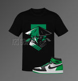 T-Shirt To Match Jordan 1 Lucky Green - Raiden Inspired