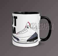 11 Oz Coffee Mug To Match Jordan 3 Reimagined - Got 'Em