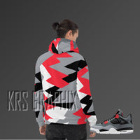 Hoodie Match Jordan 4 Infrared - Infrared 4s Hoodie