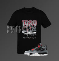 Shirt to Match Jordan 4 Infrared - Infrared 4s -Shirt