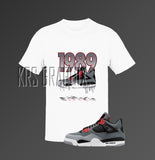 Shirt to Match Jordan 4 Infrared - Infrared 4s -Shirt