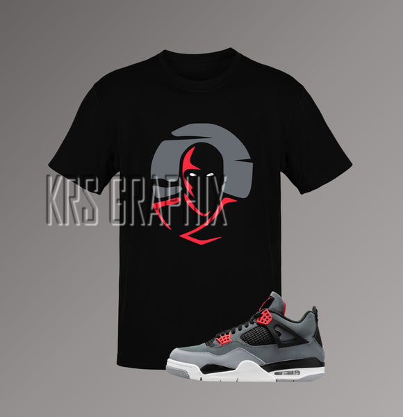 Shirt to Match Jordan 4 Infrared - Infrared 4s -Shirt