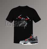 Shirt to Match Jordan 4 Infrared - Infrared 4s -Shirt