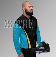 Jacket To Match Jordan Aqua 5s Aqua Sleeves