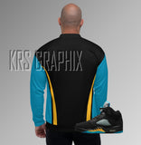 Jacket To Match Jordan Aqua 5s Aqua Sleeves