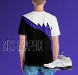 Full Print Shirt To Match Jordan Concord 5s Retro