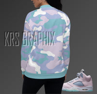 Bomber Jacket to Match Jordan 5 Easter - Easter 5s Bomber Jacket