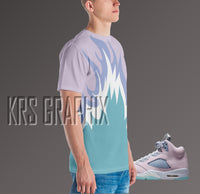 Full Print Shirt to Match Jordan 5 Easter - Easter 5s -Shirt