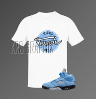 Shirt To Match Jordan UNC 5s Retro Kicks Fresh Daily