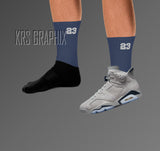 Socks To Match Jordan Georgetown 6s Retro