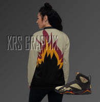 Jacket To Match Jordan Black Olive 7s Retro