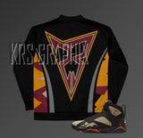 Jacket To Match Jordan Black Olive 7s Retro