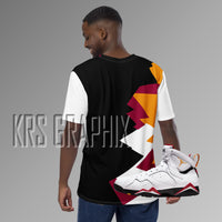 Full Print Shirt To Match Jordan Cardinal 7s Retro