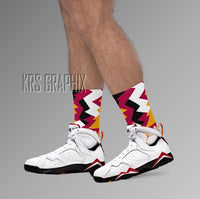 Socks To Match Jordan Cardinal 7s Retro James