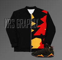 Jordan 7 Citrus 7s Bomber | Citrus 7s Jacket | Jordan Sneaker Match Jacket