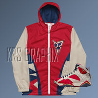 Windbreaker Hoodie To Match Jordan Trophy Room 7s Retro