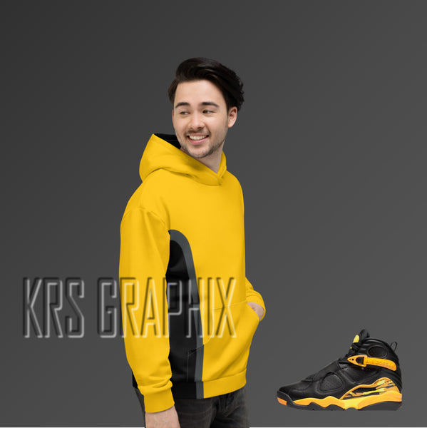 Yellow and black hot sale jordan outfit