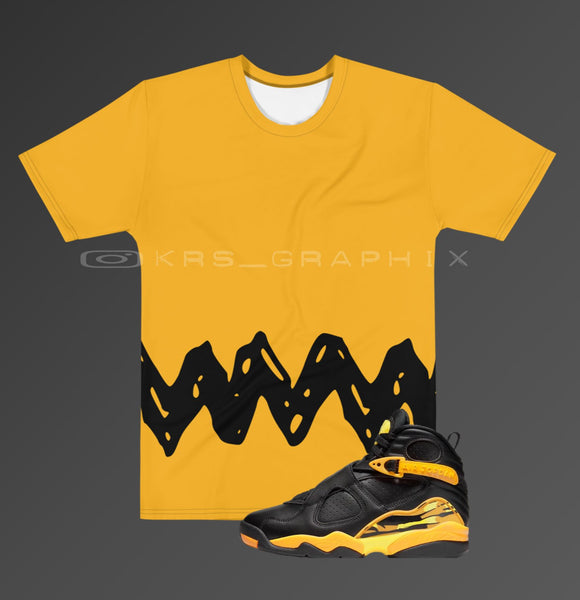 Full Print Shirt To Match Jordan 8 Taxi - Jordan 8s Taxi T-Shirt