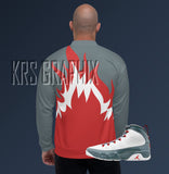 Jacket To Match Jordan Fire Red 9s Retro