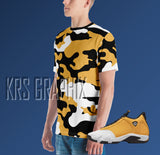 Full Print Shirt to Match  Jordan 14 Ginger - Ginger 14 Retro Shirt - Ginger 14 Retro Tee - Sneaker Matching Gift - All Over Print