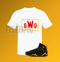 Jordan 7 Citrus 7s Shirt | Citrus 7s Shirt | Sneaker Match Tee SWO