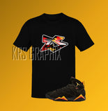 Jordan 7 Citrus 7s Shirt | Citrus 7s Shirt | Sneaker Match Tee 23