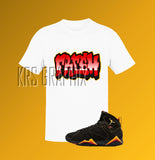 Jordan 7 Citrus 7s Shirt | Citrus 7s Shirt | Sneaker Match Tee Fresh