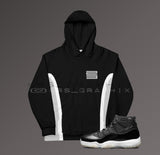 All Over Print Hoodie To Match Jordan Jubilee 11s Retro