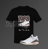 Shirt Match Jordan 3 Neapolitan Dark Mocha - Neapolitan Dark Mocha 3s -Shirt