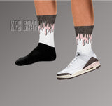 Socks Match Jordan 3 Neapolitan Dark Mocha - Neapolitan Dark Mocha 3s Socks