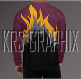 Bordeaux 6 Bomber Jacket